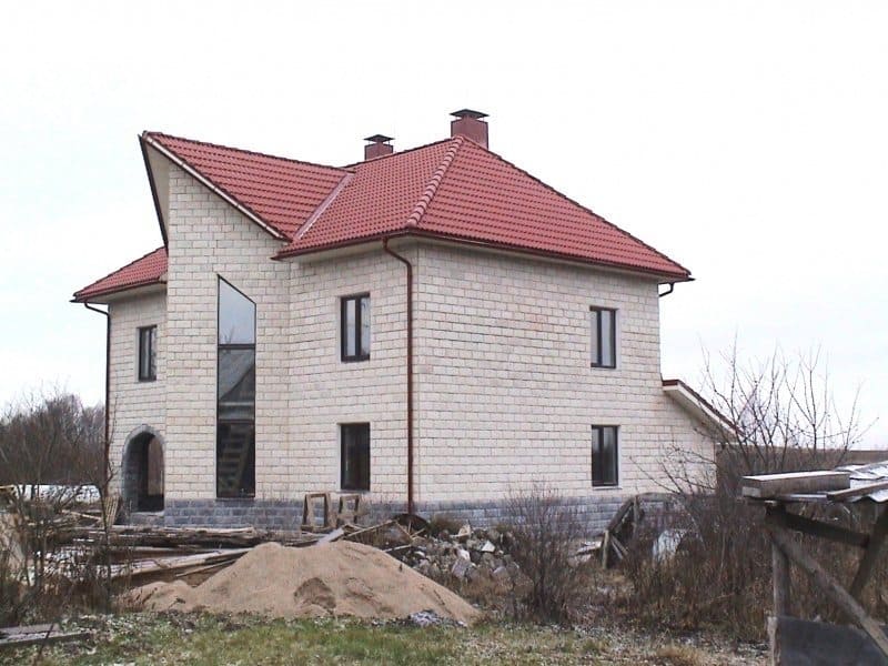 Дом из арболита. Строительство дома из арболитовых блоков в Череповце .