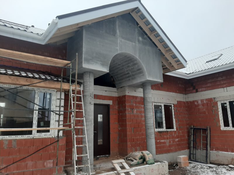 Строительство дома из керамоблоков в Череповце площадью 371 кв. м